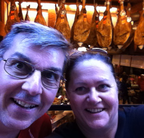 Ami und Pi Pamplona Spanien 2013