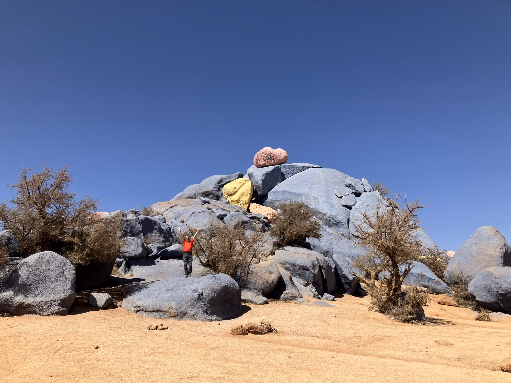 Die blauen Felsen, Tafraout