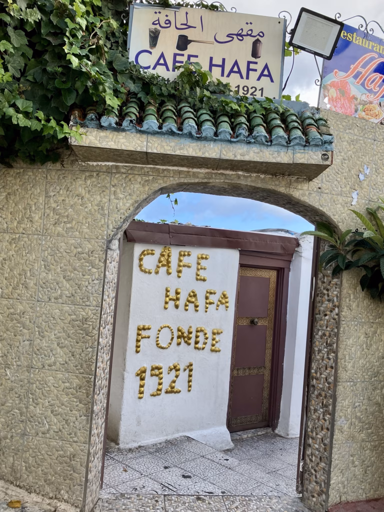 2025, Tanger, Marokko, Cafe Hafa