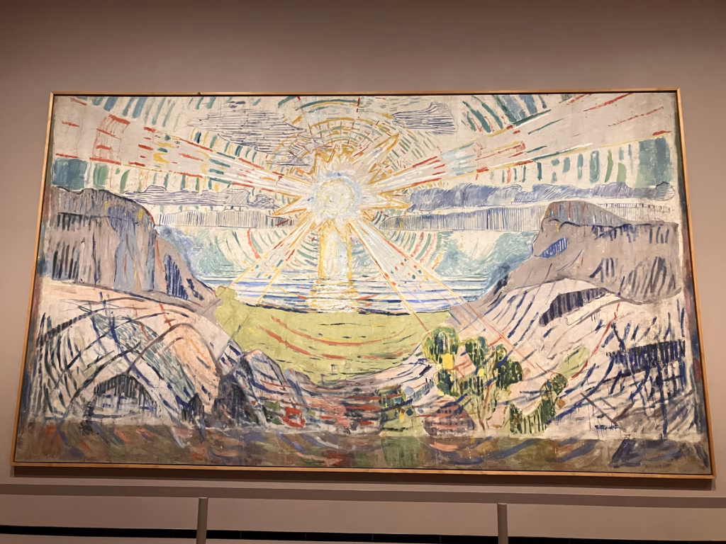 Munch Monumentalbild Sonne