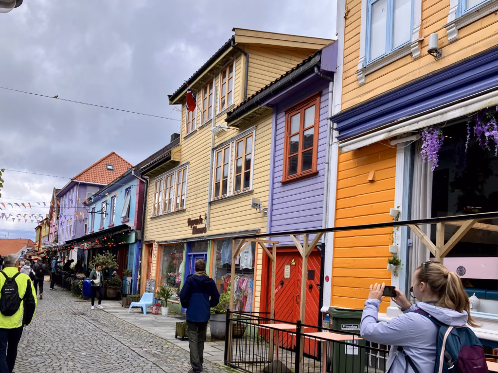 Fargegaten Stavanger Norwegen