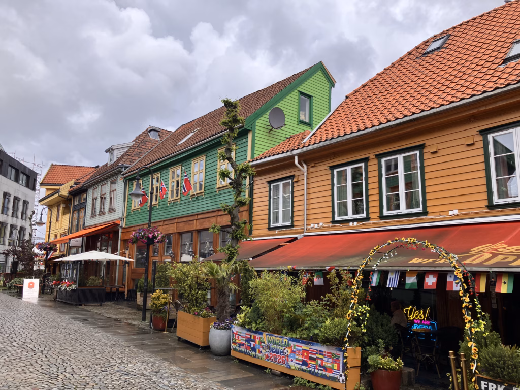 Fargegaten Stavanger Norwegen