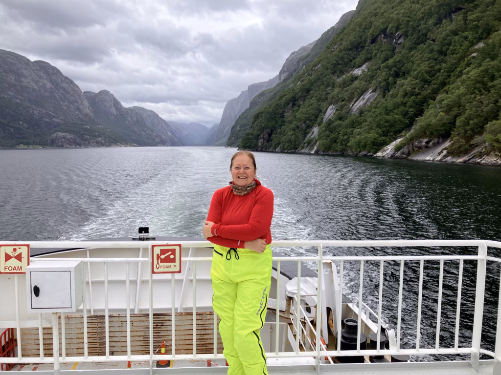 Ami am Lysefjord Norwegen