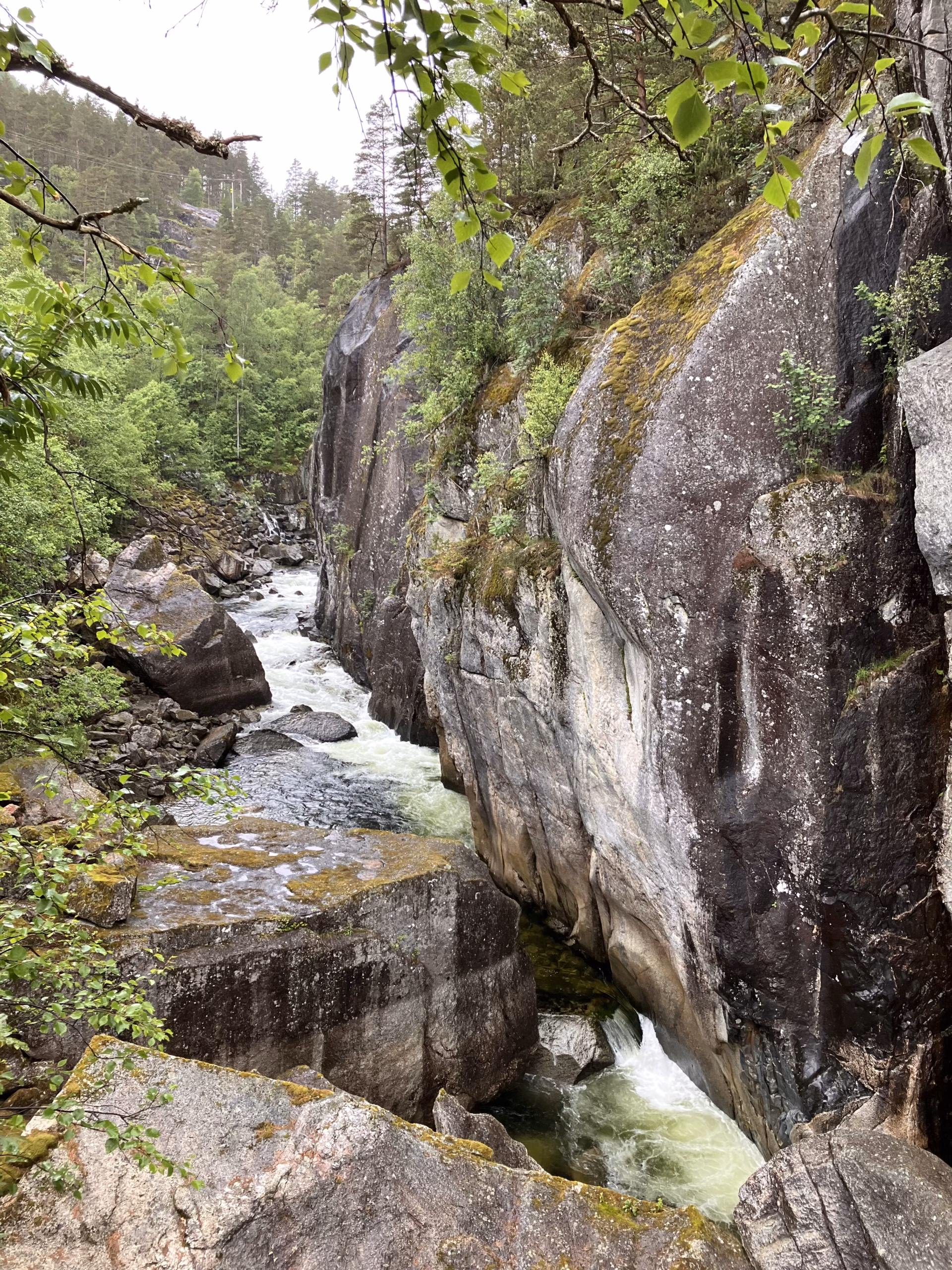 Juvo Schlucht Norwegen