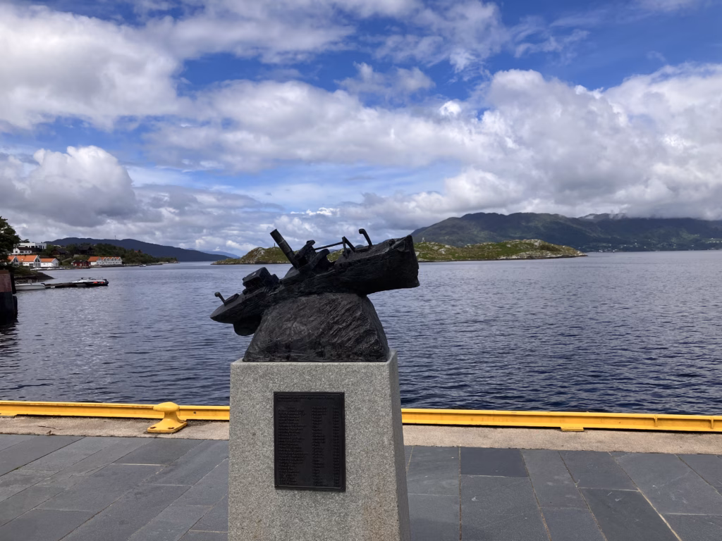 Skanevik Denkmal 1908 Norwegen