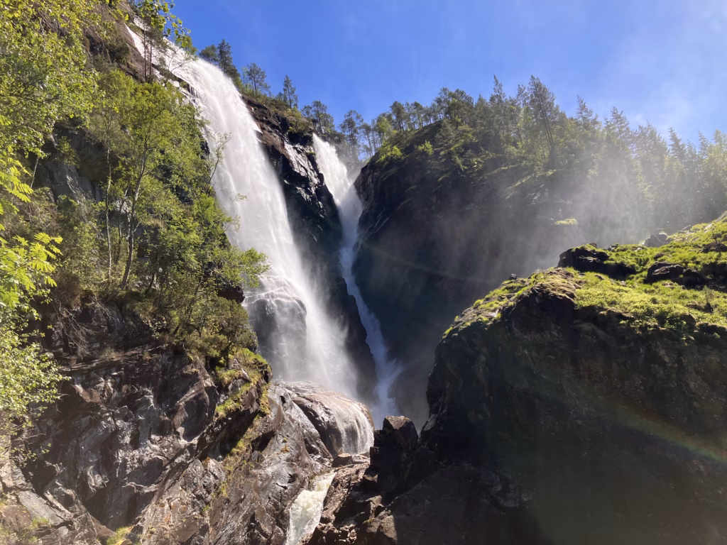 Hesjedalsfossen Norwegen