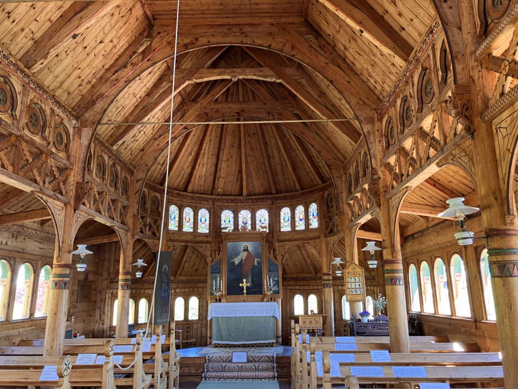 St. Olaf-Kirche Balestrand Norwegen