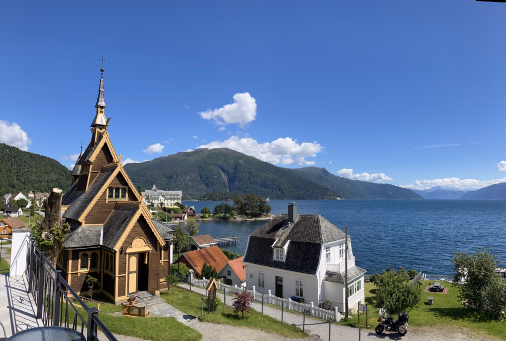St. Olaf-Kirche Balestrand Norwegen