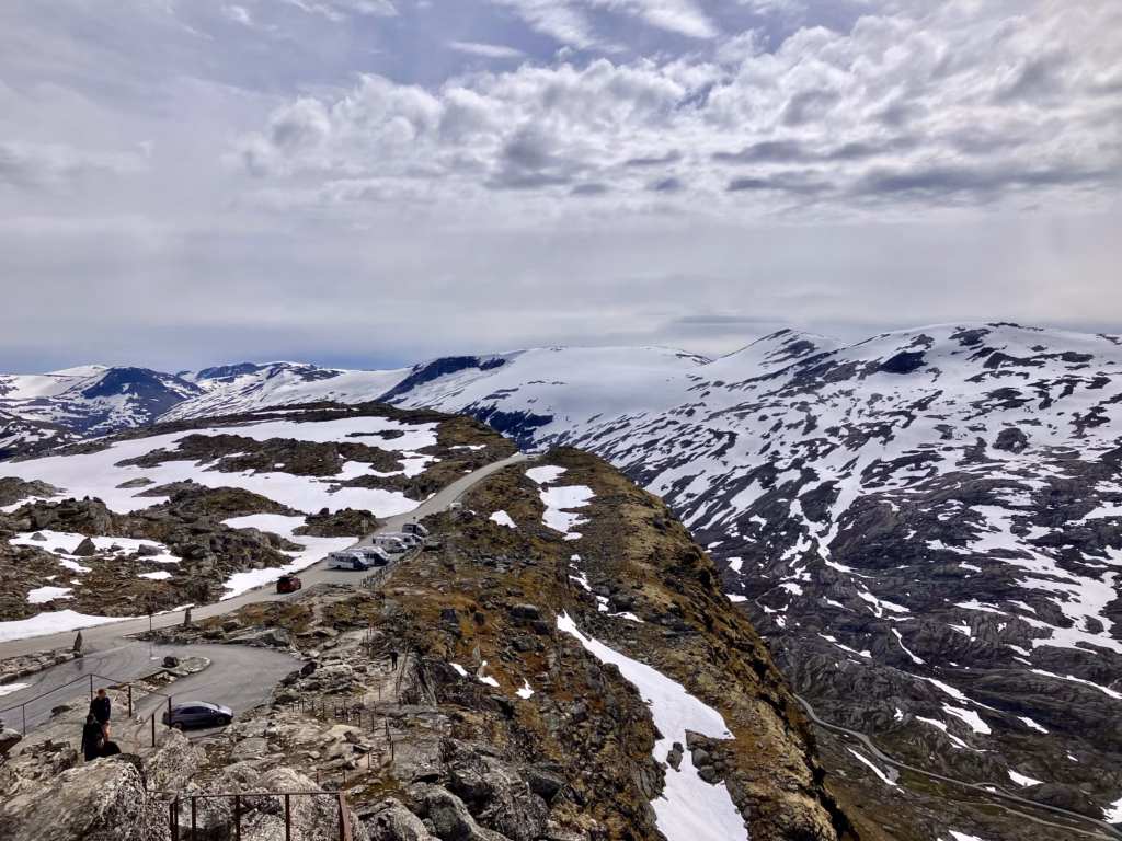 Blick vom Dalsnibba Norwegen