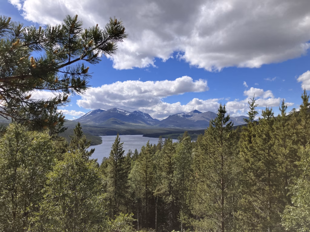 Berge in Rondane Norwegen