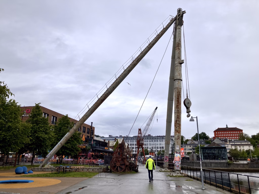 Nidelva Viertel Trondheim Norwegen