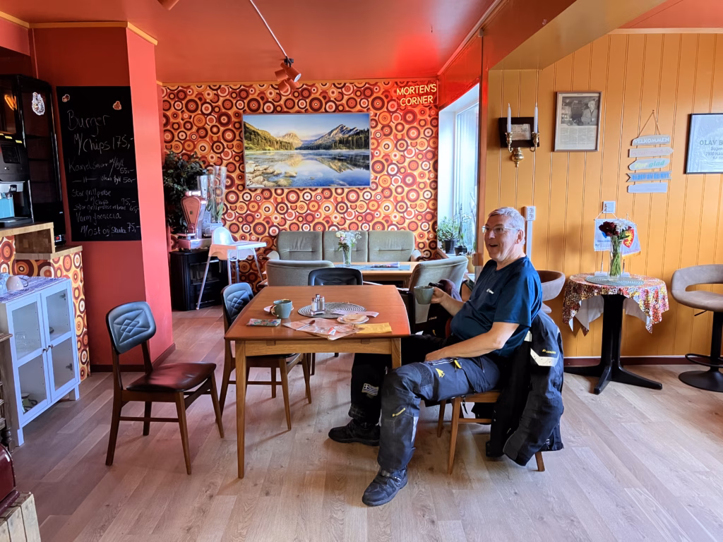 Oskars Cafe in Bogen Norwegen