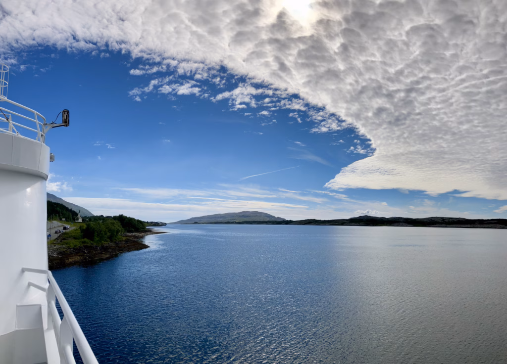Am Weg nach Tjotta Norwegen