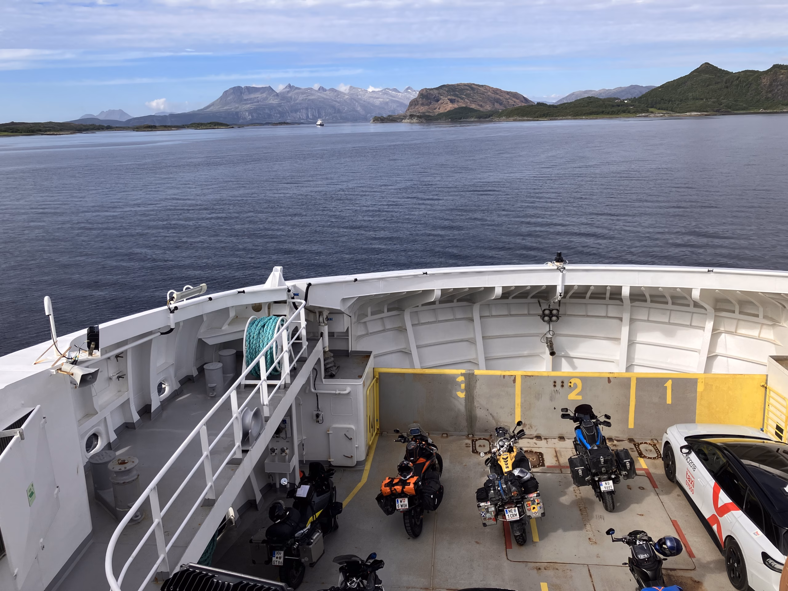 Am Weg nach Tjotta Norwegen