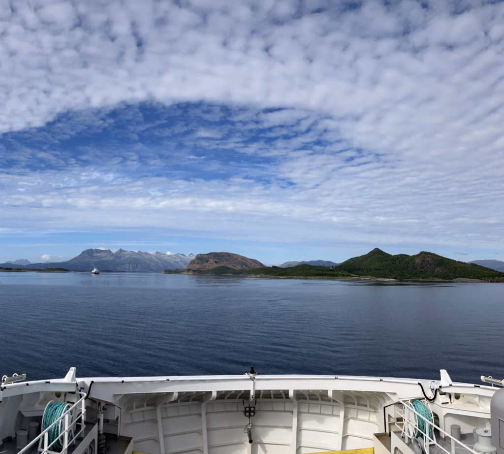 Am Weg nach Tjotta Norwegen