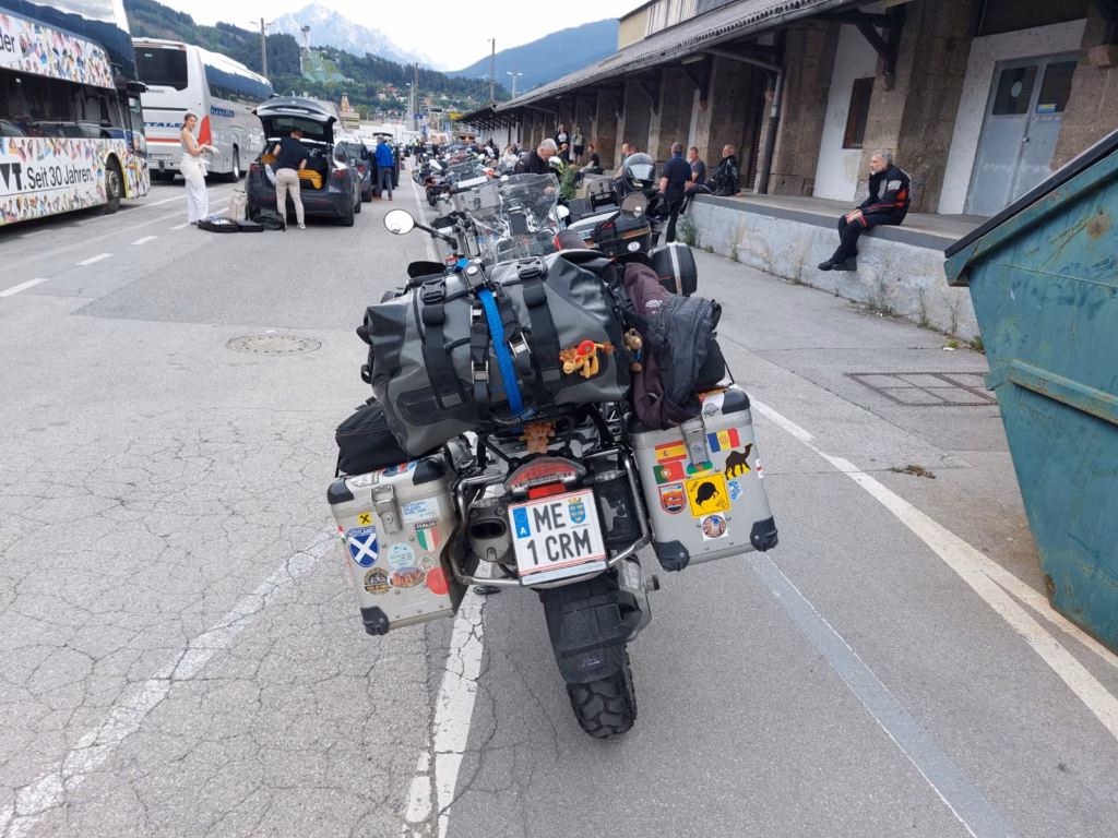 Am Bahnhof in Innsbruck