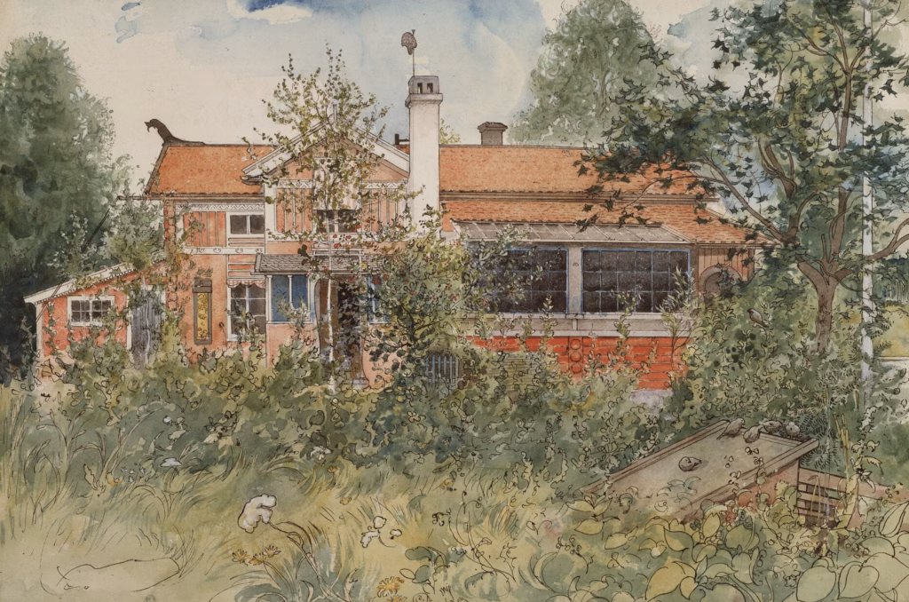 Carl Larsson Haus Gemälde 1899