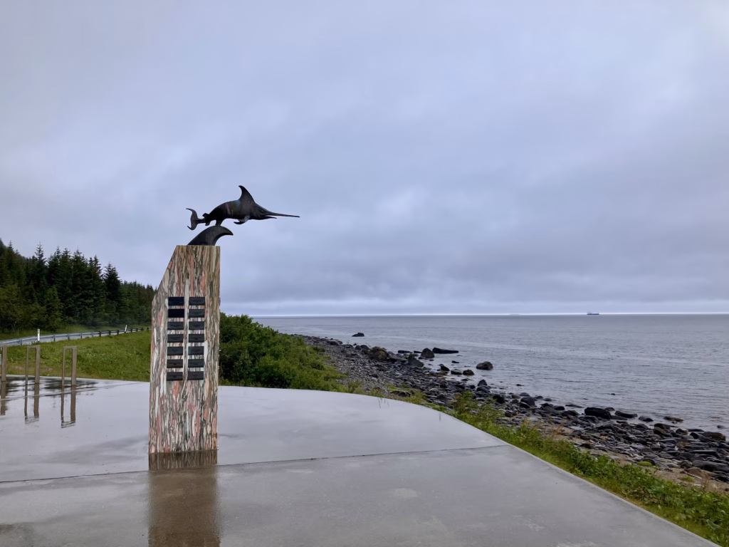Ureddplassen Gedenksäule für gesunkenes U-Boot Norwegen