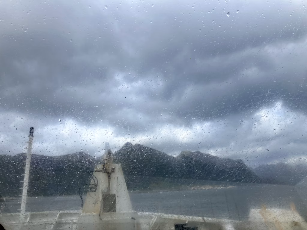Überfahrt zu den Lofoten Norwegen