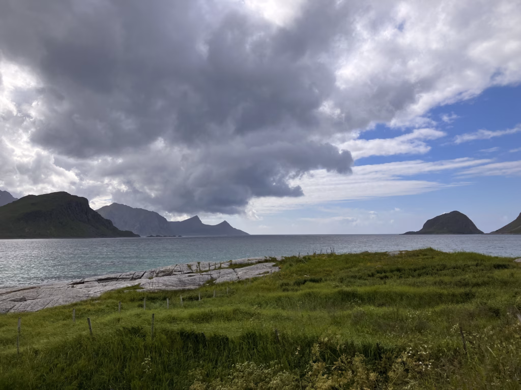 Vik Strand Lofoten Norwegen
