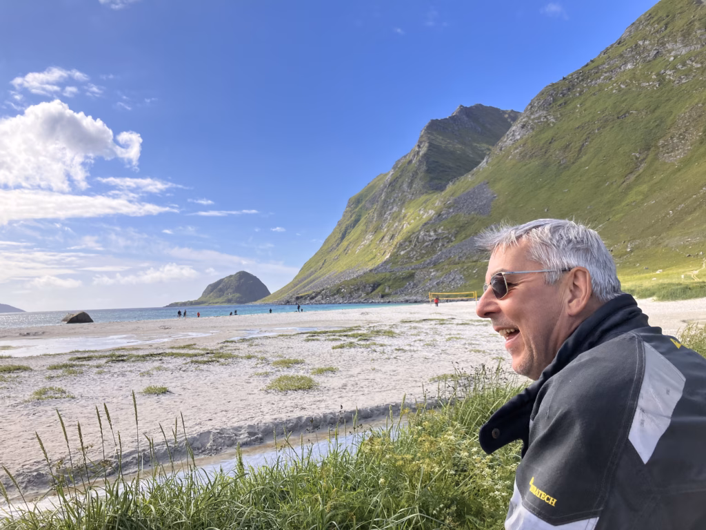 Hauglandstranda Lofoten Norwegen