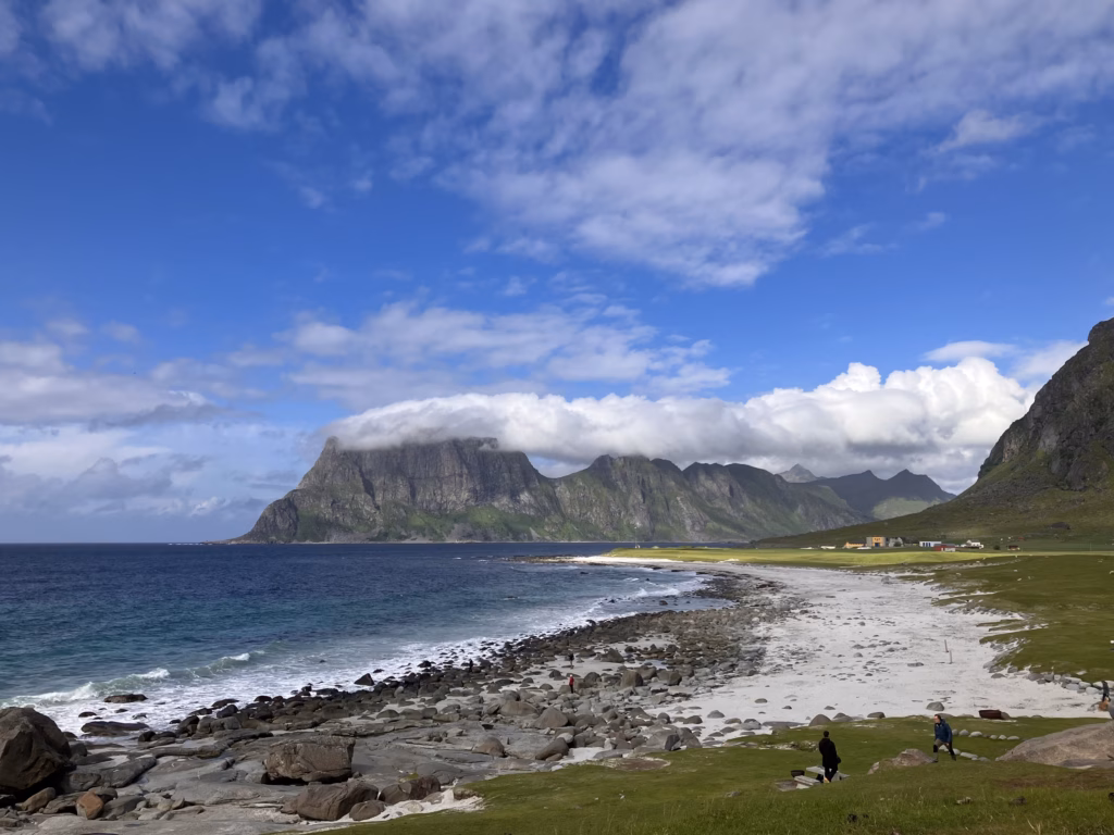 Uttakleivstrand Lofoten Norwegen