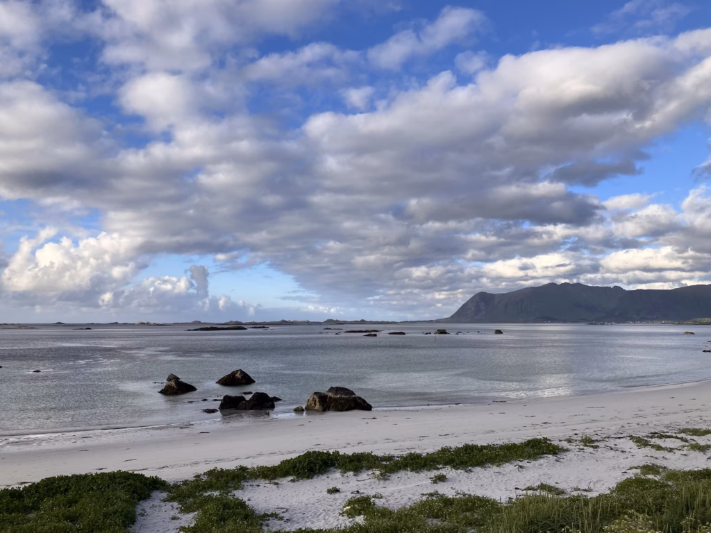 Kjevja Strand Lofoten Norwegen