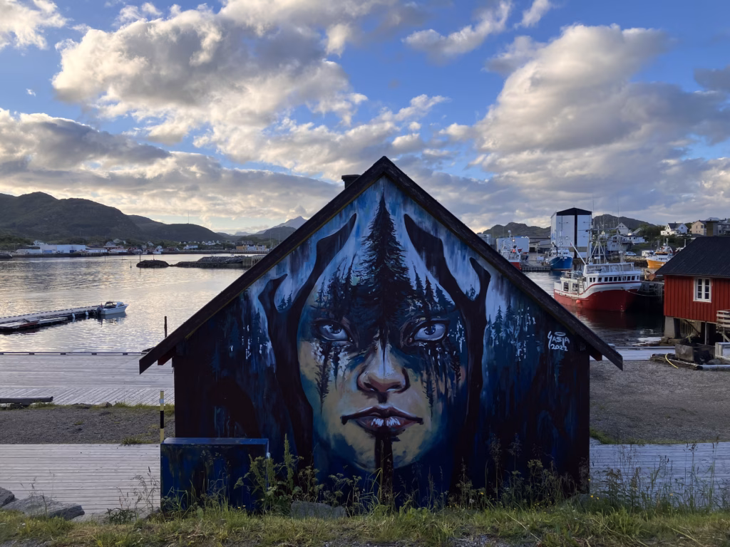 Rorbua Ballstad Lofoten Norwegen
