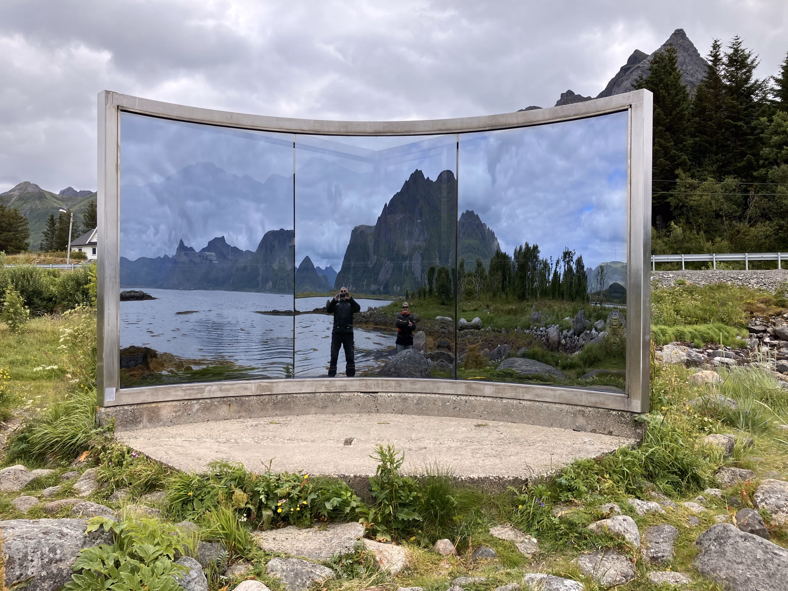 Skulpturenpark Lofoten Norwegen
