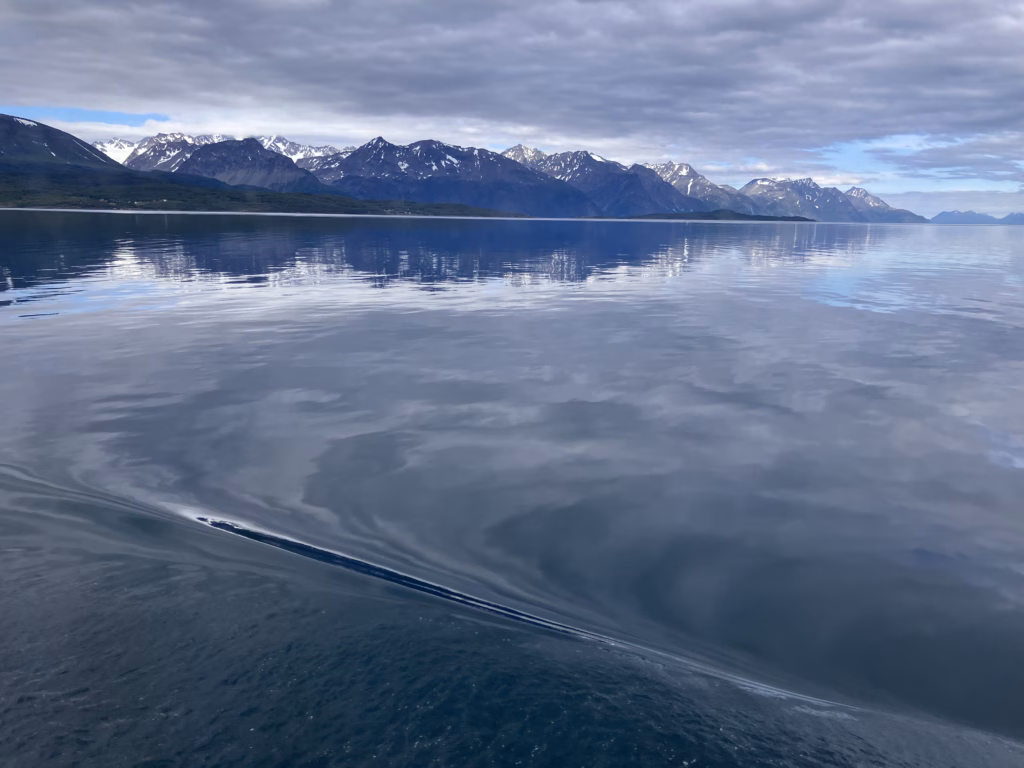 Überfahrt von Breivikeidet Norwegen