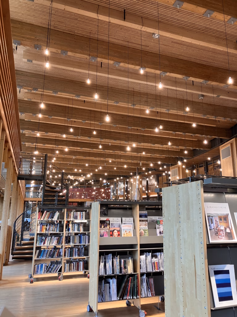 Bibliothek beim Sami Parlament Karasjok