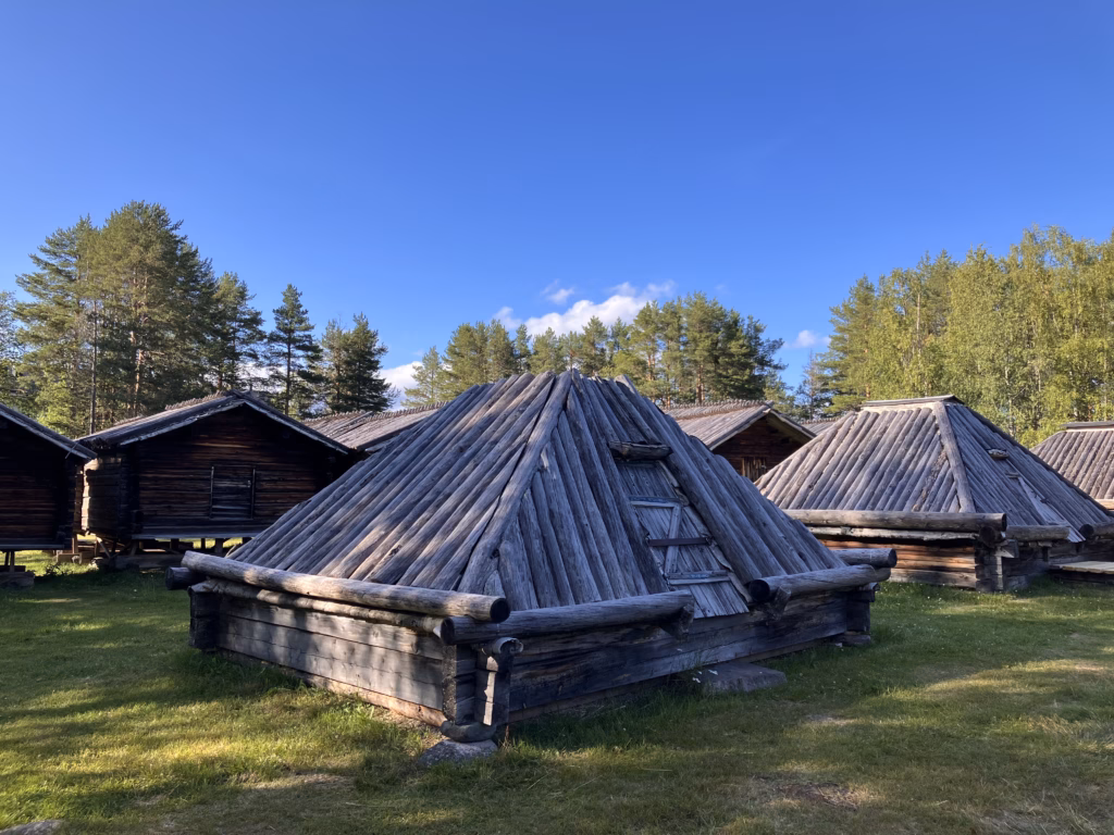 Arvidsjaur Kirchenstadt Schweden
